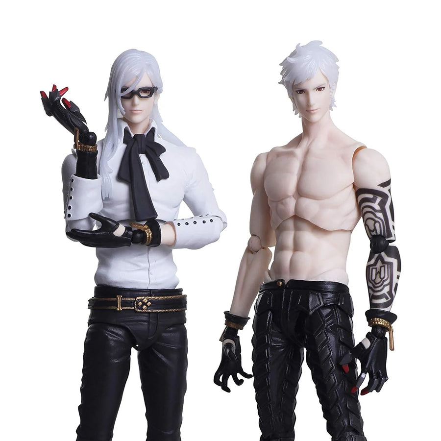 NieR: Automata - Adam & Eve - Bring Arts (Square Enix)ㅤ – Square Enix – ActionFigure Brasil