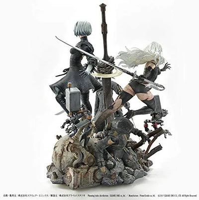 NieR: Automata - Pod 042 - Pod 153 - YoRHa No. 2 Type B - YoRHa No. 9 Type S - YoRHa Type A No.2 - Square Enix Masterline SEM-01 - 1/4 (Prime 1 Studio)ㅤ – Prime 1 Studio – ActionFigure Brasil — acessórios