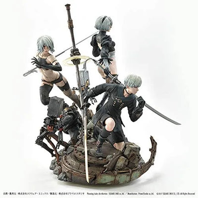 NieR: Automata - Pod 042 - Pod 153 - YoRHa No. 2 Type B - YoRHa No. 9 Type S - YoRHa Type A No.2 - Square Enix Masterline SEM-01DX - 1/4 - Deluxe version (Prime 1 Studio)ㅤ – Prime 1 Studio – ActionFigure Brasil — acessórios