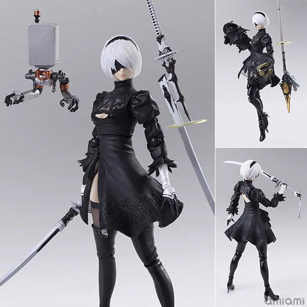 NieR: Automata - Pod 042 - YoRHa No. 2 Type B - Bring Arts - 2.0 (Square Enix)ㅤ – Square Enix As Manufacturer – ActionFigure Brasil