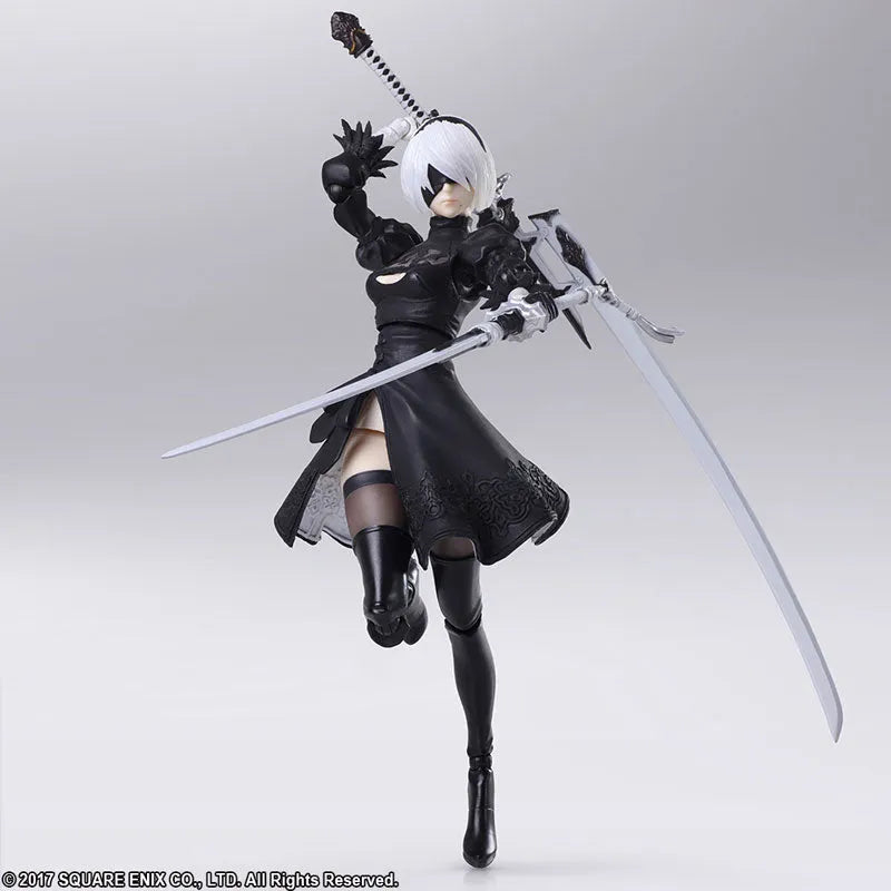 NieR: Automata - Pod 042 - YoRHa No. 2 Type B - Bring Arts - 2.0 (Square Enix)ㅤ – Square Enix As Manufacturer – ActionFigure Brasil