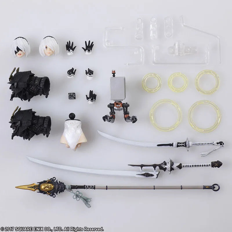 NieR: Automata - Pod 042 - YoRHa No. 2 Type B - Bring Arts - 2.0 (Square Enix)ㅤ – Square Enix As Manufacturer – ActionFigure Brasil