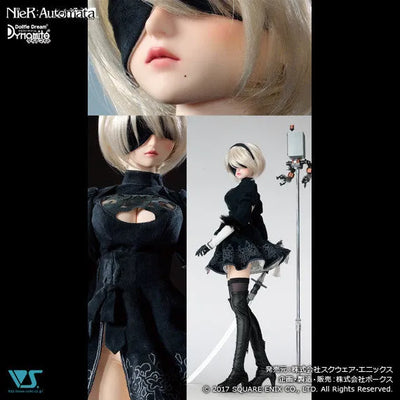 NieR: Automata - Pod 042 - YoRHa No. 2 Type B - Dollfie Dream - Dollfie Dream Dynamite - 1/3 (Volks)ㅤ – Volks – ActionFigureBrasil — embalagem
