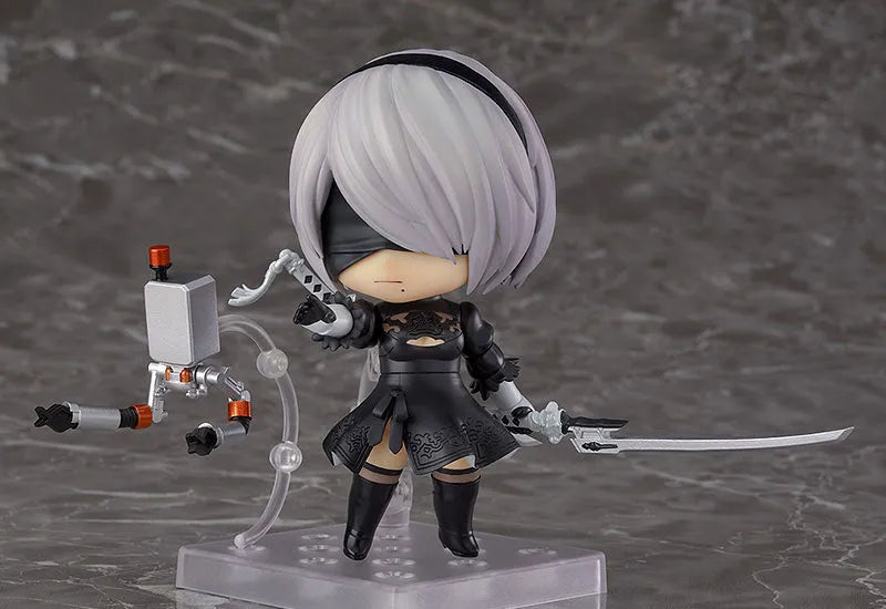 NieR: Automata - Pod 042 - YoRHa No. 2 Type B - Nendoroid #1475 - 2025 Re-release (Good Smile Company, Square Enix)ㅤ – Square Enix as ManufacturerGood Smile Company as Distributor – ActionFigure Brasil