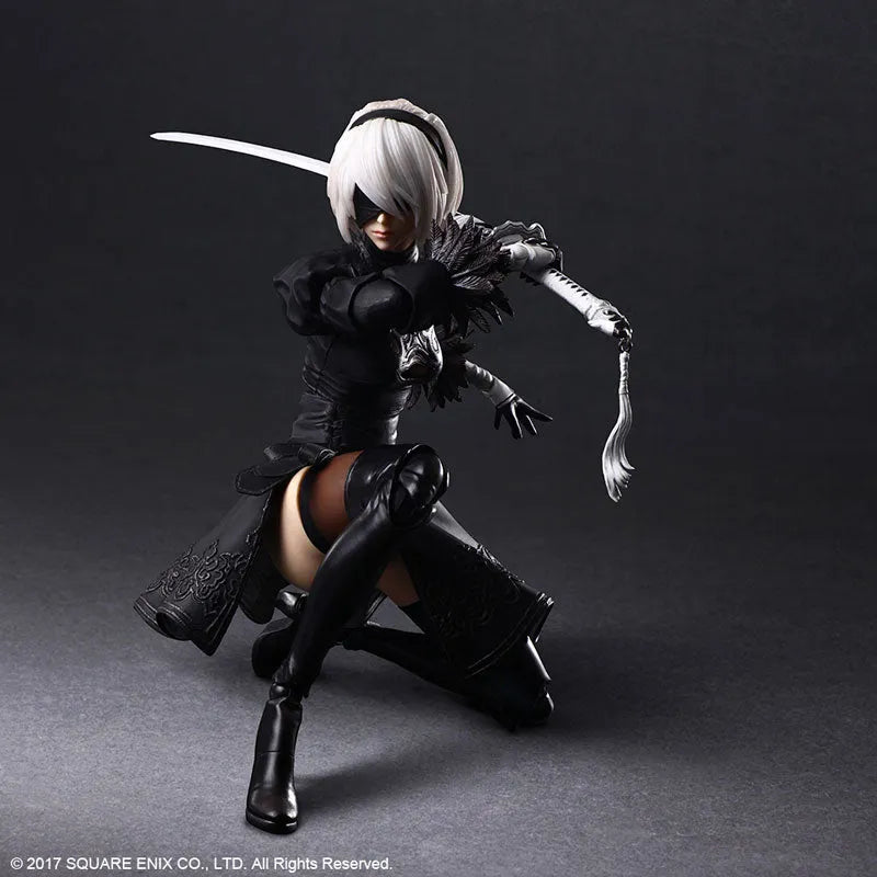 NieR: Automata - Pod 042 - YoRHa No. 2 Type B - Play Arts Kai - DX Edition - 2022 Re-release (Square Enix)ㅤ – Square Enix – ActionFigure Brasil