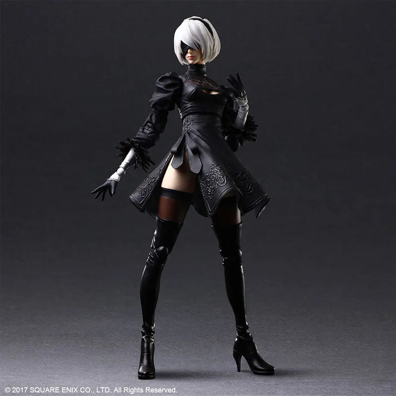 NieR: Automata - Pod 042 - YoRHa No. 2 Type B - Play Arts Kai - DX Edition - 2022 Re-release (Square Enix)ㅤ – Square Enix – ActionFigure Brasil