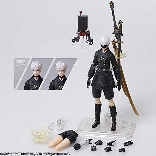 NieR: Automata - Pod 153 - YoRHa No. 9 Type S - Bring Arts (Square Enix)ㅤ – Square Enix As Manufacturer – ActionFigure Brasil