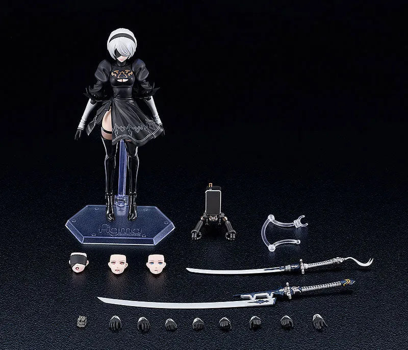NieR:Automata Ver1.1a - Pod 042 - YoRHa No. 2 Type B - Figma #643 (Max Factory)ㅤ – Max Factory – ActionFigureBrasil