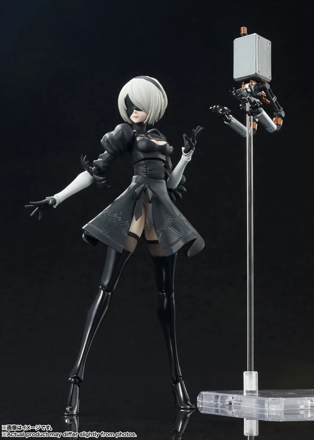 NieR:Automata Ver1.1a - Pod 042 - YoRHa No. 2 Type B - S.H.Figuarts (Bandai Spirits)ㅤ – Bandai Spirits – ActionFigureBrasil