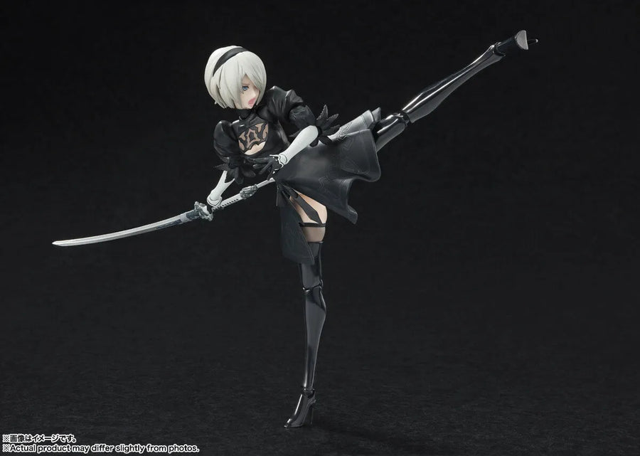 NieR:Automata Ver1.1a - Pod 042 - YoRHa No. 2 Type B - S.H.Figuarts (Bandai Spirits)ㅤ – Bandai Spirits – ActionFigureBrasil