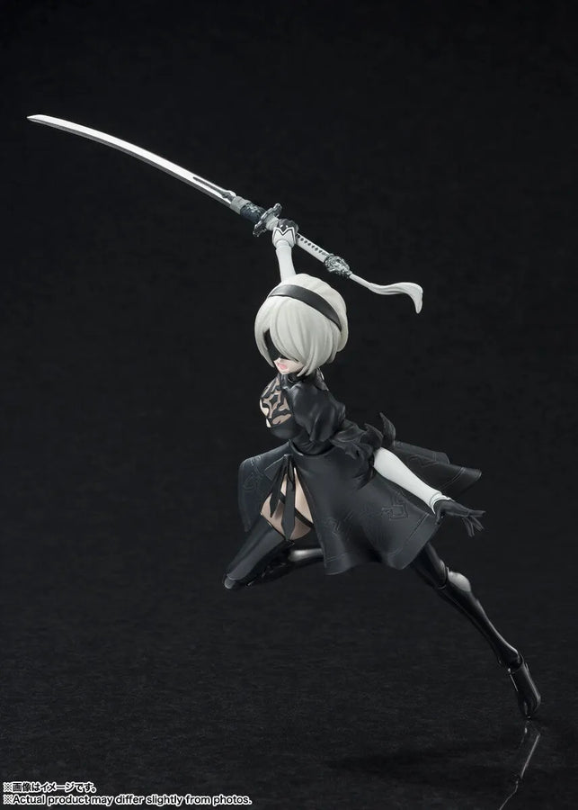 NieR:Automata Ver1.1a - Pod 042 - YoRHa No. 2 Type B - S.H.Figuarts (Bandai Spirits)ㅤ – Bandai Spirits – ActionFigureBrasil