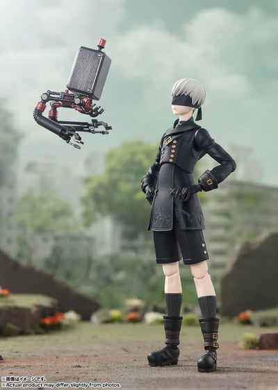 NieR:Automata Ver1.1a - Pod 153 - YoRHa No. 9 Type S - S.H.Figuarts (Bandai Spirits)ㅤ – Bandai Spirits – ActionFigureBrasil — embalagem