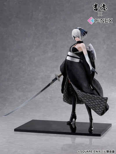 NieR:Automata Ver1.1a - YoRHa No. 2 Type B - F:Nex - 1/4 - Nihon Ningyou (FuRyu, Yoshitoku)ㅤ – FuRyu as ManufacturerYoshitoku as Producer – ActionFigureBrasil — ângulo diferente