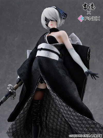 NieR:Automata Ver1.1a - YoRHa No. 2 Type B - F:Nex - 1/4 - Nihon Ningyou (FuRyu, Yoshitoku)ㅤ – FuRyu as ManufacturerYoshitoku as Producer – ActionFigureBrasil — embalagem