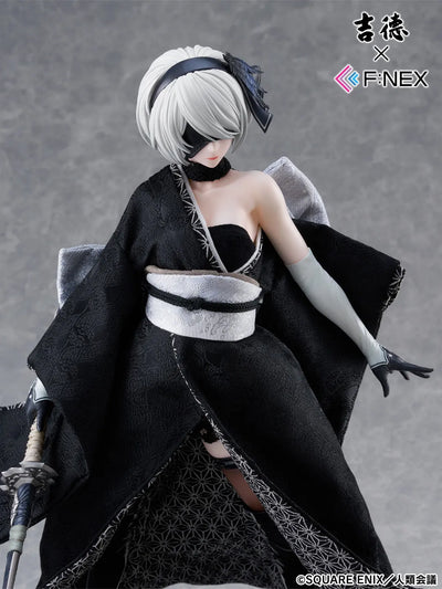 NieR:Automata Ver1.1a - YoRHa No. 2 Type B - F:Nex - 1/4 - Nihon Ningyou (FuRyu, Yoshitoku)ㅤ – FuRyu as ManufacturerYoshitoku as Producer – ActionFigureBrasil — acessórios