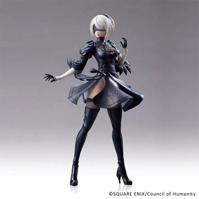 NieR:Automata Ver1.1a - YoRHa No. 2 Type B - NieR:Automata 1.1a Housou Kinen Kuji (B Prize) (Square Enix)ㅤ – Square Enix – ActionFigureBrasil — ângulo diferente