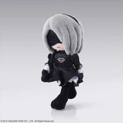 NieR: Automata - YoRHa No. 2 Type B - Action Doll - 2022 Re-release (Square Enix)ㅤ – Square Enix – ActionFigureBrasil — ângulo diferente