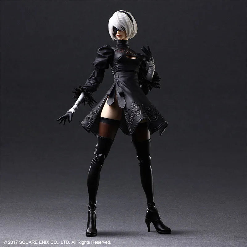 NieR: Automata - YoRHa No. 2 Type B - Play Arts Kai (Square Enix)ㅤ – Square Enix – ActionFigureBrasil