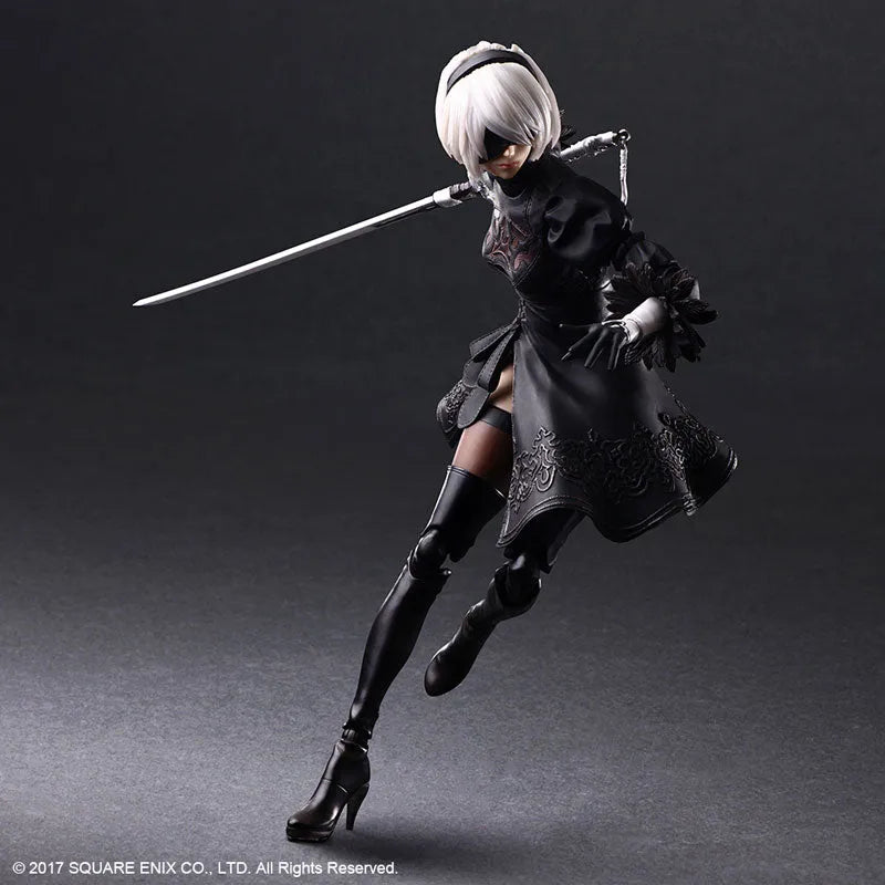 NieR: Automata - YoRHa No. 2 Type B - Play Arts Kai (Square Enix)ㅤ – Square Enix – ActionFigureBrasil