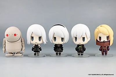 NieR: Automata - YoRHa No. 2 Type B - Trading Arts Mini - Trading Arts Mini - NieR Automata (Square Enix)ㅤ – Square Enix – ActionFigureBrasil — ângulo diferente