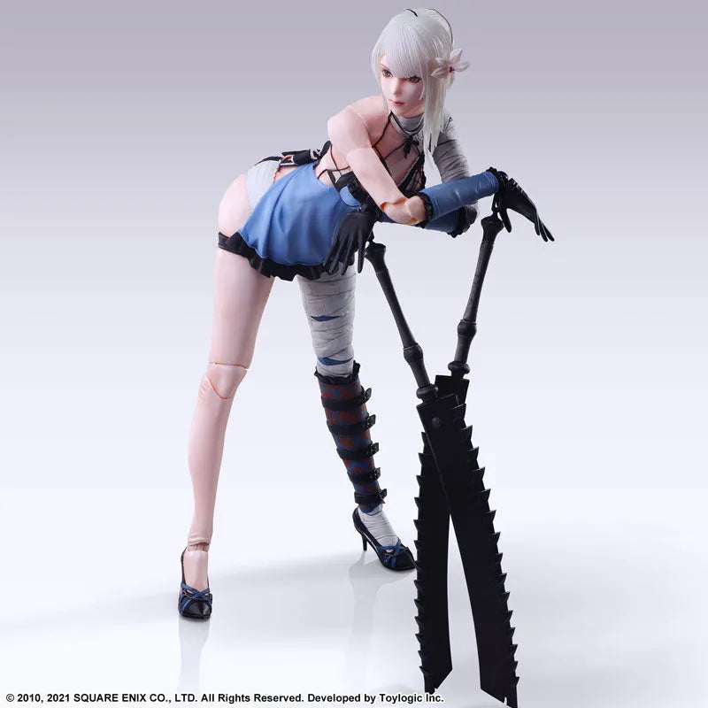 NieR Replicant ver.1.22474487139... - Kaine - Shiro no Sho - Play Arts Kai (Square Enix)ㅤ – Square Enix – ActionFigure Brasil
