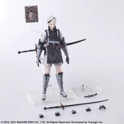 NieR Replicant ver.1.22474487139... - Nier - Shiro no Sho - Bring Arts - Shounen (Square Enix)ㅤ – Square Enix – ActionFigure Brasil — ângulo diferente