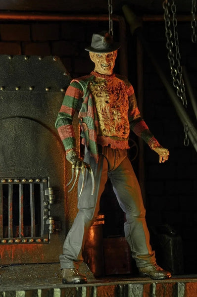 Nightmare on Elm Street 3 Dream Warriors - "Freddy Krueger" Ultimate 7 Inch Action Figureㅤ – Neca – ActionFigureBrasil — detalhe do produto