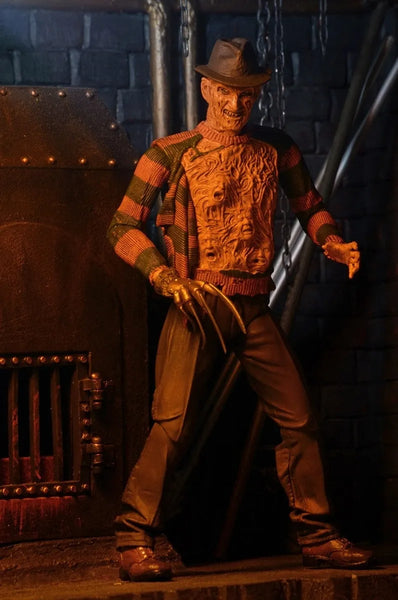 Nightmare on Elm Street 3 Dream Warriors - "Freddy Krueger" Ultimate 7 Inch Action Figureㅤ – Neca – ActionFigureBrasil — acessórios