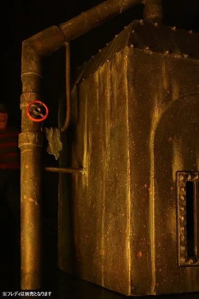 Nightmare on Elm Street - Freddy Krueger Furnace 7 Inch Action Figure Dioramaㅤ – Neca – ActionFigure Brasil — embalagem