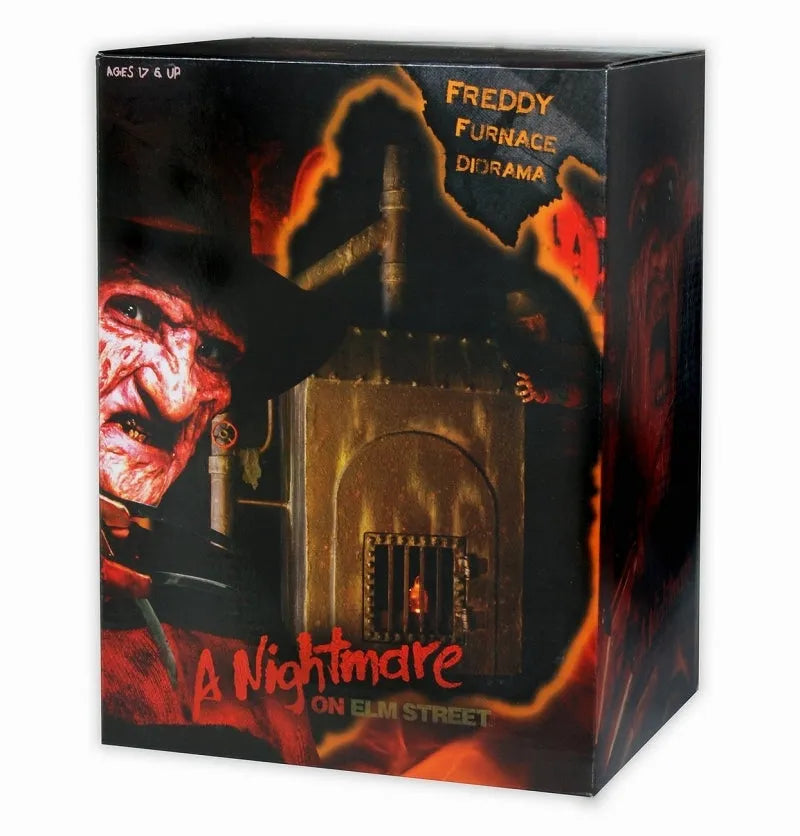 Nightmare on Elm Street - Freddy Krueger Furnace 7 Inch Action Figure Dioramaㅤ – Neca – ActionFigure Brasil