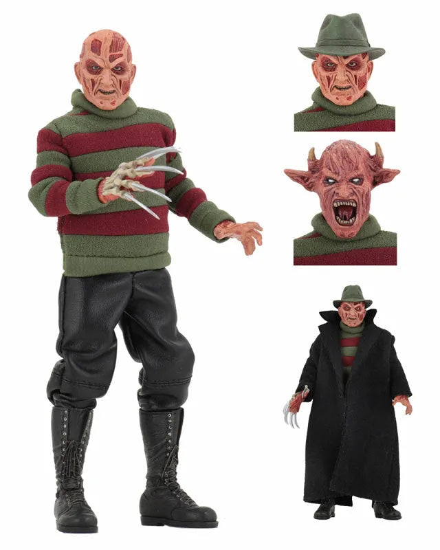 Nightmare on Elm Street The Real Nightmare/ Freddy Krueger 8 Inch Action Dollㅤ – Neca – ActionFigure Brasil