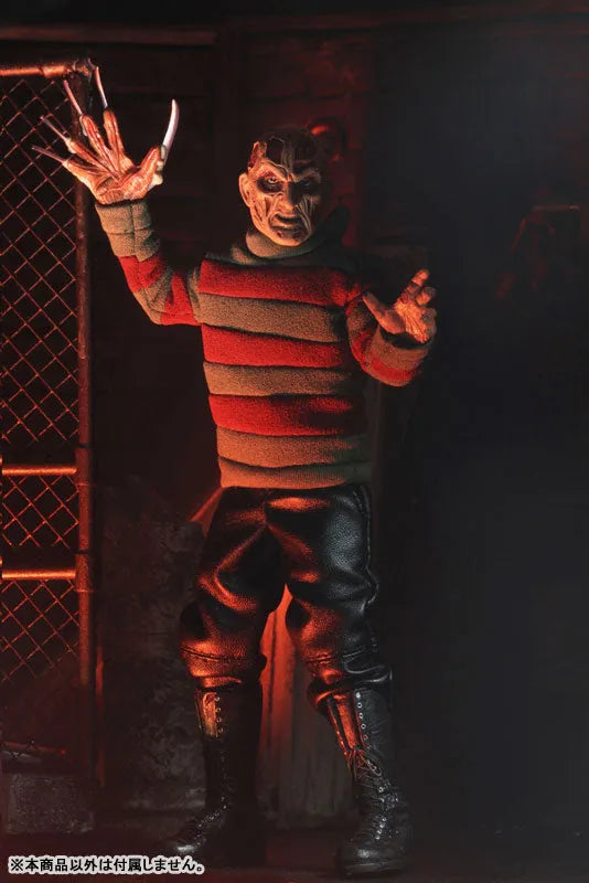 Nightmare on Elm Street The Real Nightmare/ Freddy Krueger 8 Inch Action Dollㅤ – Neca – ActionFigure Brasil