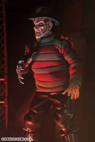 Nightmare on Elm Street The Real Nightmare/ Freddy Krueger 8 Inch Action Dollㅤ – Neca – ActionFigure Brasil — ângulo diferente