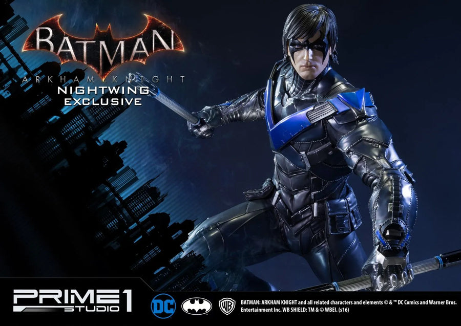 Nightwing (Exclusive Version) Batman: Arkham Knight – Prime1Studio – ActionFigure Brasil