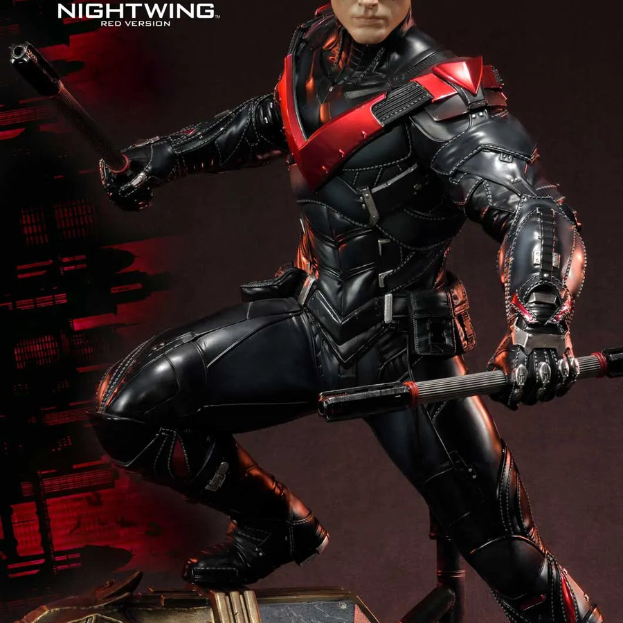 Nightwing (Red Version) Batman: Arkham Knight – Prime1Studio – ActionFigure Brasil