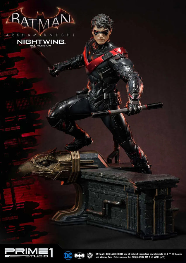 Nightwing (Red Version) Batman: Arkham Knight – Prime1Studio – ActionFigure Brasil