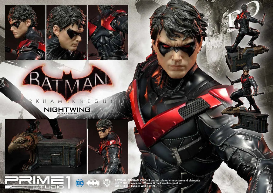 Nightwing (Red Version) Batman: Arkham Knight – Prime1Studio – ActionFigure Brasil