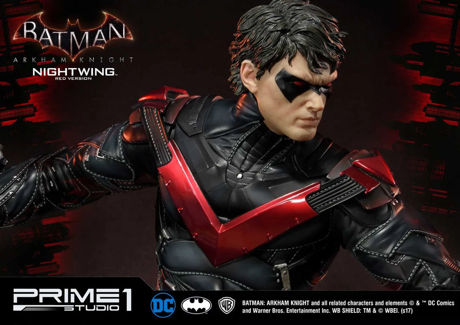 Nightwing (Red Version) Batman: Arkham Knight – Prime1Studio – ActionFigure Brasil