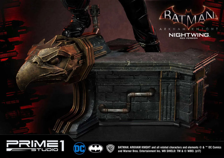 Nightwing (Red Version) Batman: Arkham Knight – Prime1Studio – ActionFigure Brasil