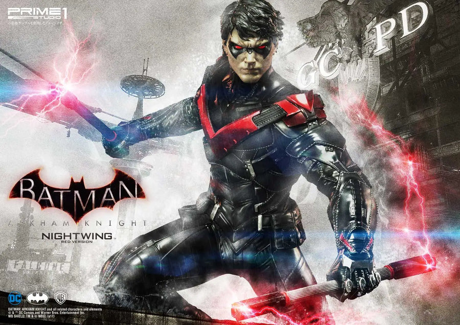 Nightwing (Red Version) Batman: Arkham Knight – Prime1Studio – ActionFigure Brasil