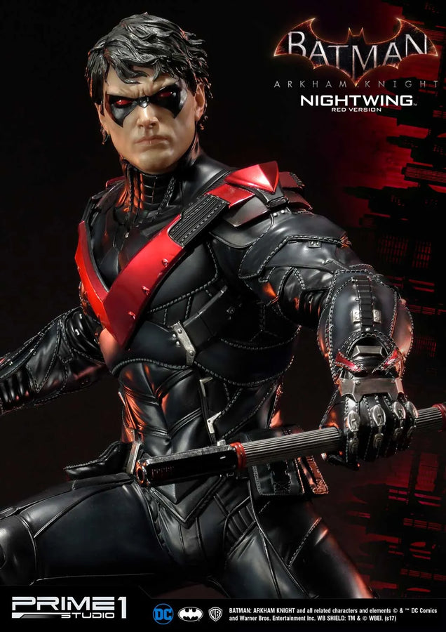 Nightwing (Red Version) Batman: Arkham Knight – Prime1Studio – ActionFigure Brasil