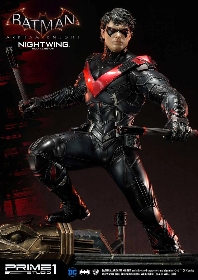 Nightwing (Red Version) Batman: Arkham Knight – Prime1Studio – ActionFigure Brasil
