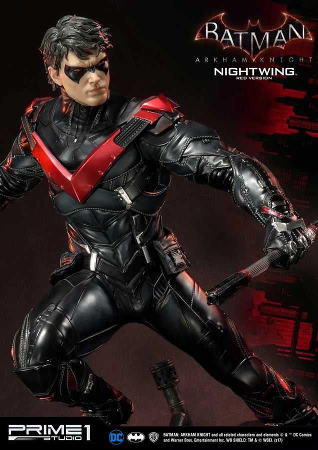 Nightwing (Red Version) Batman: Arkham Knight – Prime1Studio – ActionFigure Brasil