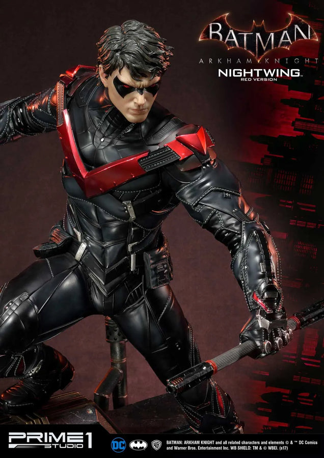 Nightwing (Red Version) Batman: Arkham Knight – Prime1Studio – ActionFigure Brasil