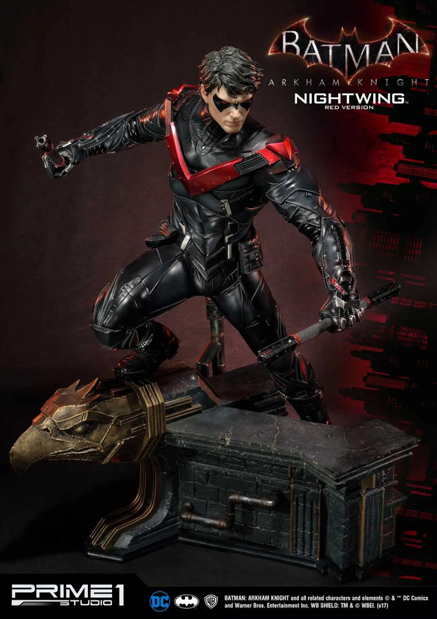 Nightwing (Red Version) Batman: Arkham Knight – Prime1Studio – ActionFigure Brasil