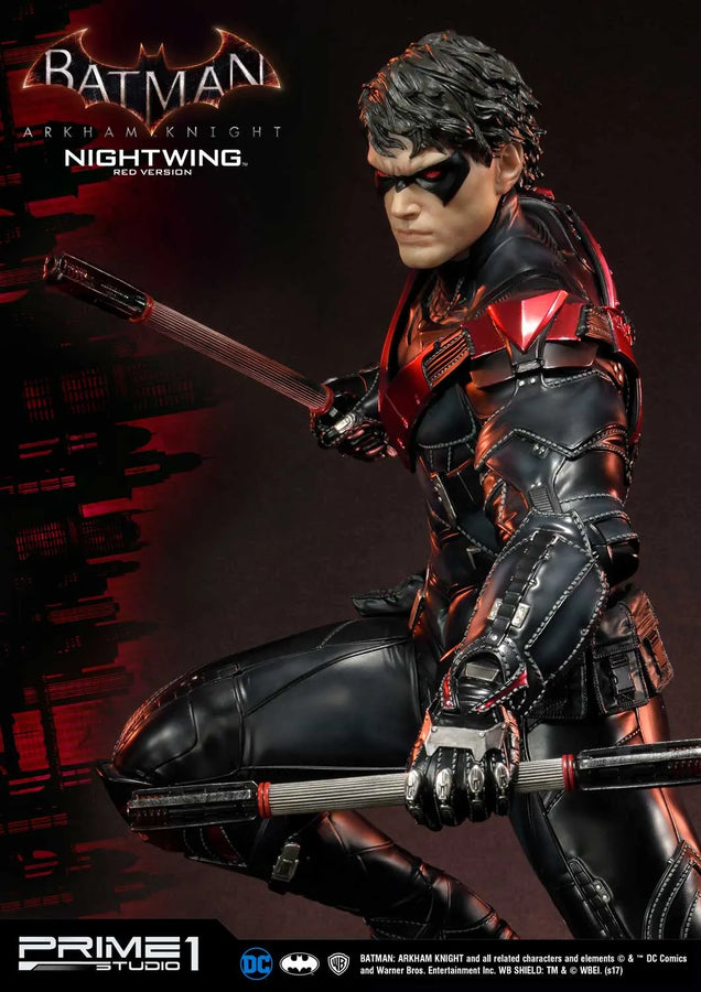 Nightwing (Red Version) Batman: Arkham Knight – Prime1Studio – ActionFigure Brasil