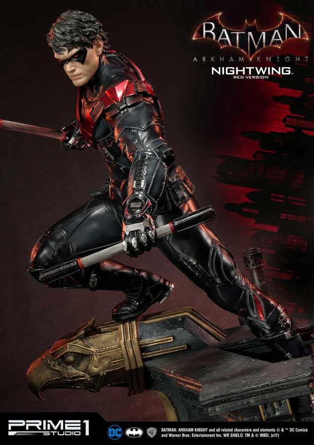 Nightwing (Red Version) Batman: Arkham Knight – Prime1Studio – ActionFigure Brasil