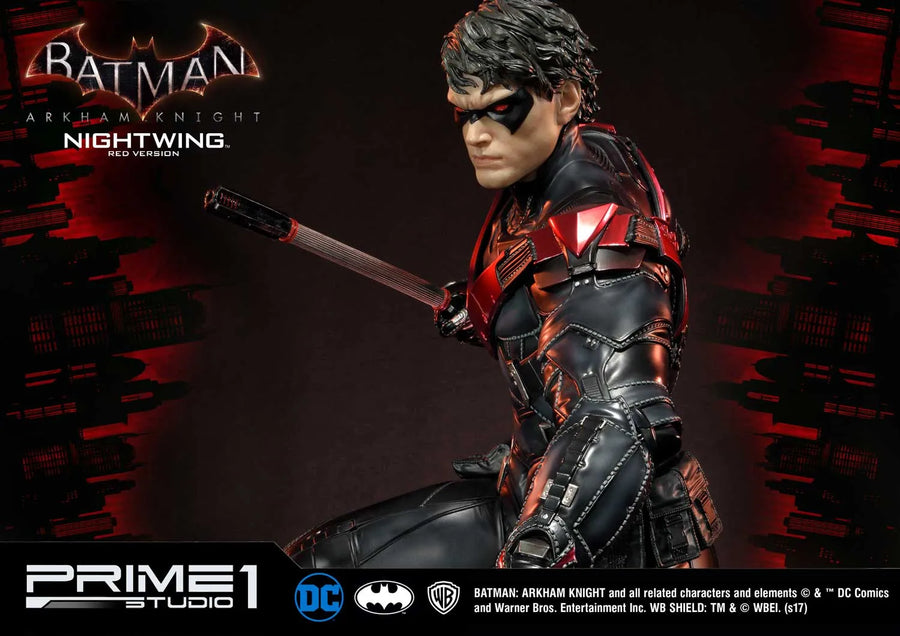 Nightwing (Red Version) Batman: Arkham Knight – Prime1Studio – ActionFigure Brasil
