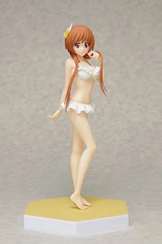 Nisekoi - Tachibana Marika - Beach Queens - 1/10 - Swimsuit ver. (Wave)ㅤ – Wave – ActionFigureBrasil — ângulo diferente