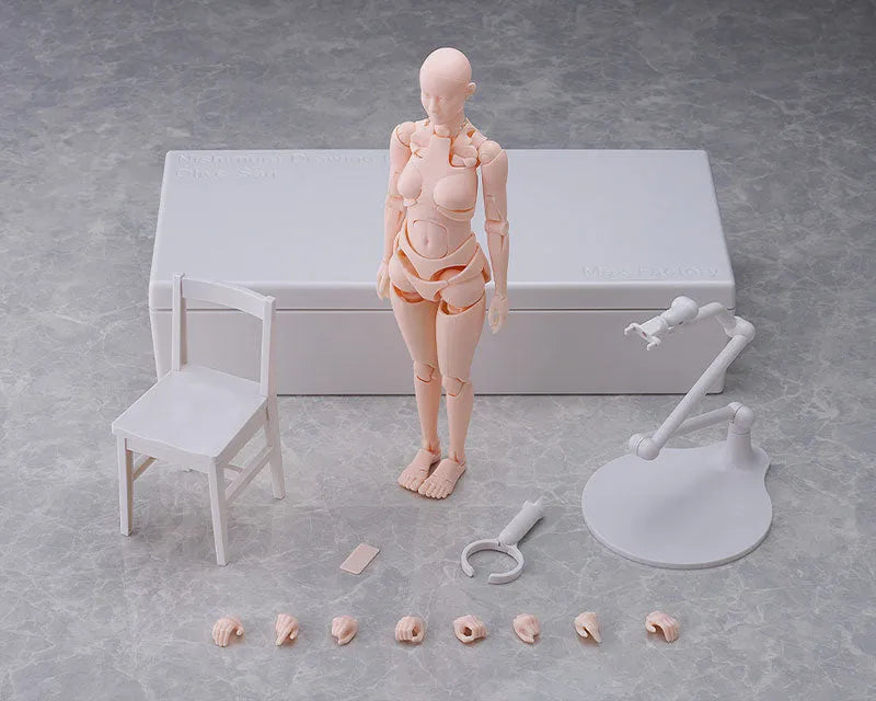 Nishimura Style Drawing Doll Olive - Flesh (Good Smile Company, Max Factory)ㅤ – Max Factory – ActionFigureBrasil